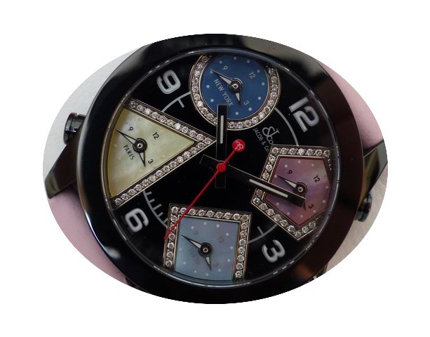 Jacob & Co. 5 Time Zone - 40 mm - Di...