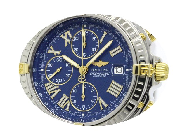 Breitling Crosswind 18k Gold Steel Autom...