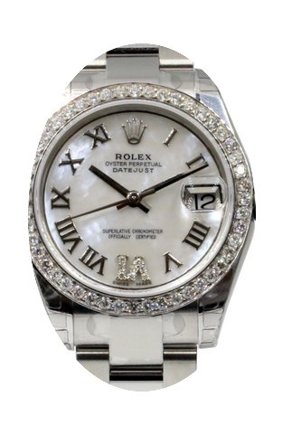 Rolex Datejust 178240 31mm Midsize Diamo...