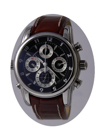Maurice Lacroix Masterpiece Chrono Globe...
