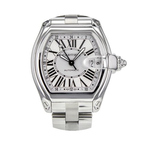 Cartier Roadster Xl Gmt W62032x6 Stainle...