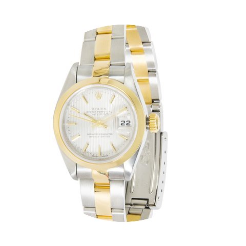 Rolex 1990s DATEJUST 18K YELLOW GOLD/STE...