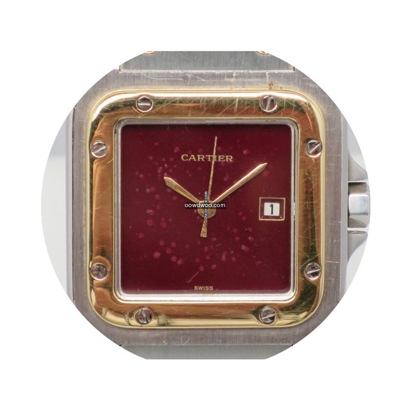 Cartier Automatique Santos Galbee Gold S...