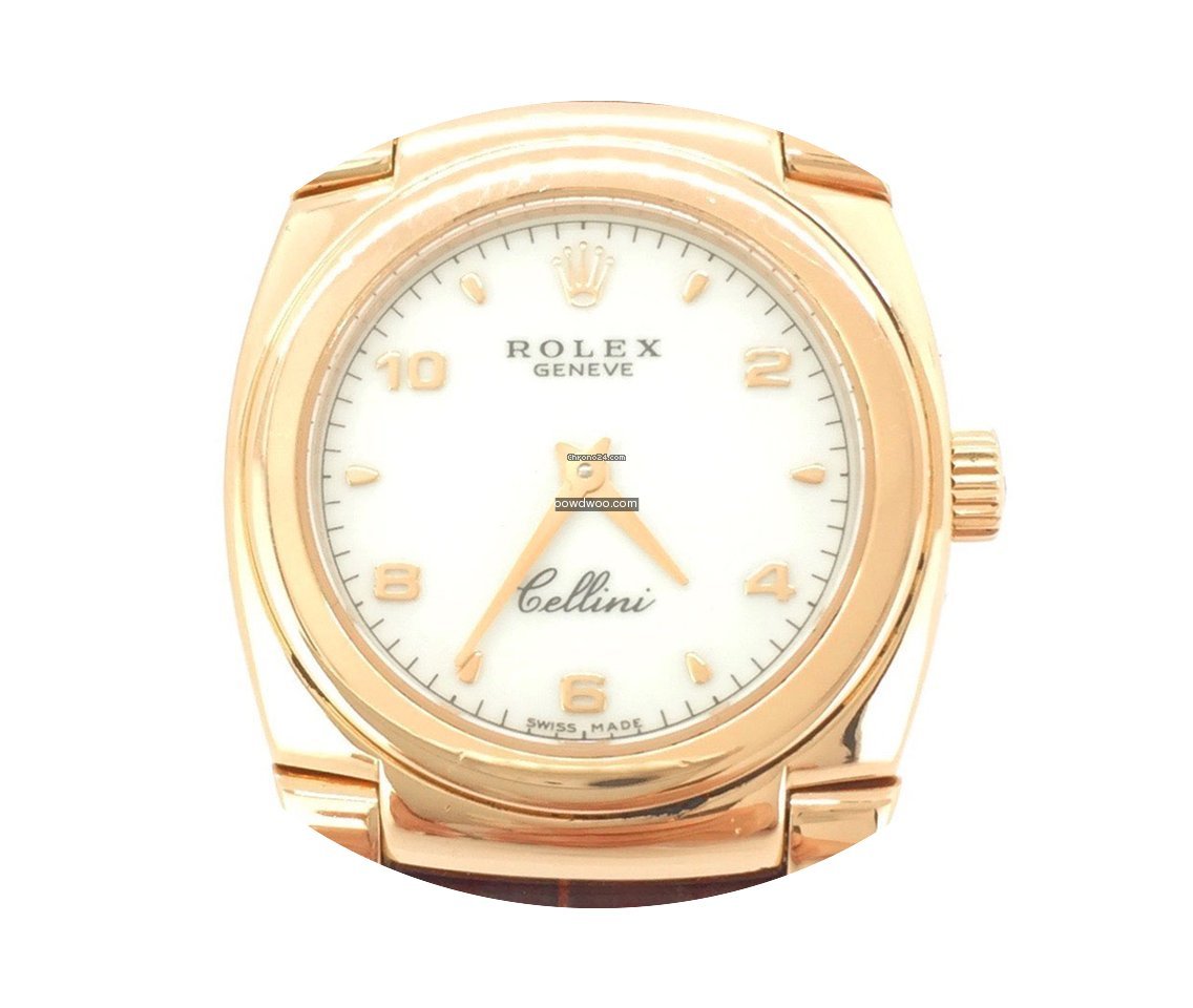 Rolex Cellini Rossgold 18KT Wempe LC100 ...
