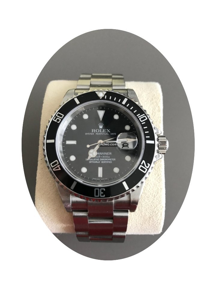 Rolex Submariner Date ad: $7,167 Rolex S...