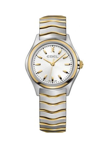 Ebel Wave Silver Dial Two Tone Ladies Wa...