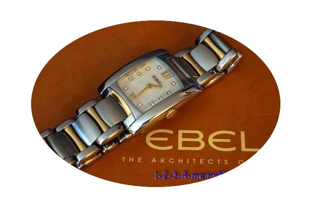 Ebel Brasilia Lady Stahl/Gold/Perlmutt &...