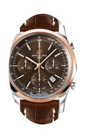 Breitling Transocean Chronograph 43mm Me...