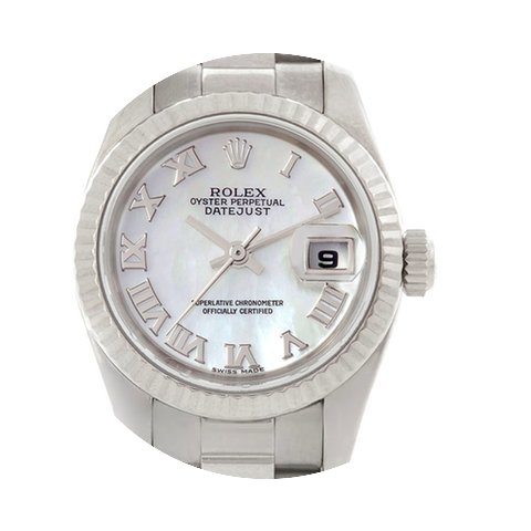 Rolex President Ladies 18k White Gold Wa...