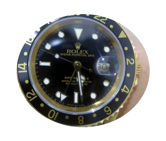 Rolex GMT Master II Yellow Gold 16718...