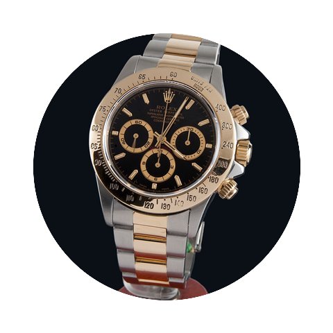 Rolex cosmograph daytona steel and gold...