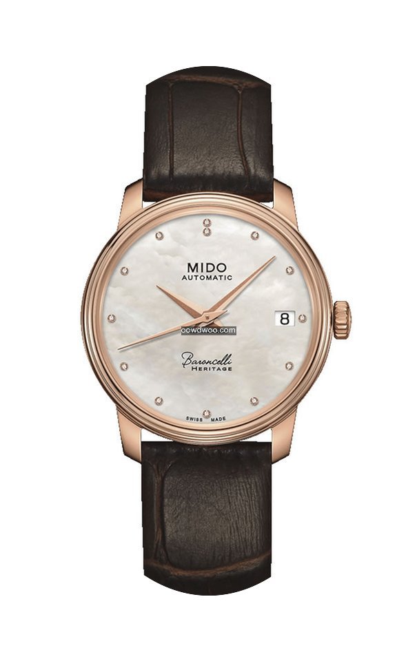 Mido Baroncelli III Heritage Diamond Lad...