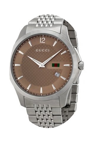 Gucci G-Timeless Brown Dial Stainless St...