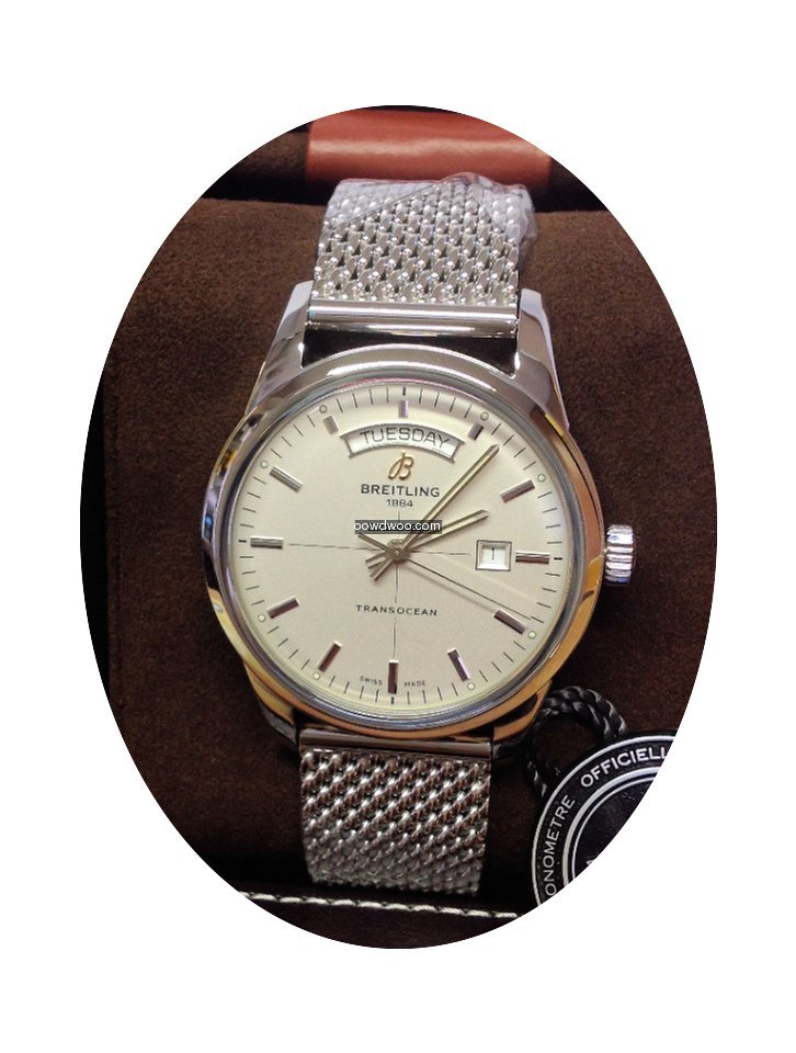 Breitling Transocean Day & Date A45310 -...