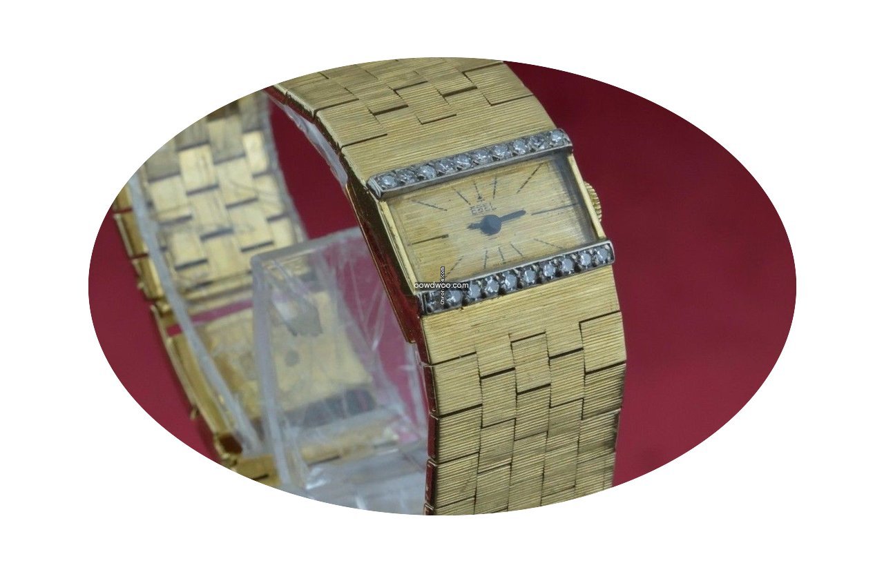 Ebel 18Kt. 0,750 Gold mit Diamanten 0,4C...