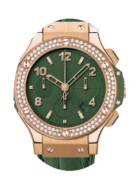 Hublot Green Tutti Frutti Rose Gold 341....