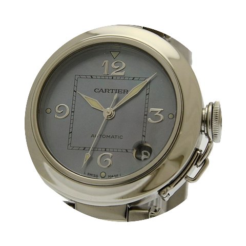 Cartier Pasha 35mm Ref.2324 perlmutt Bla...