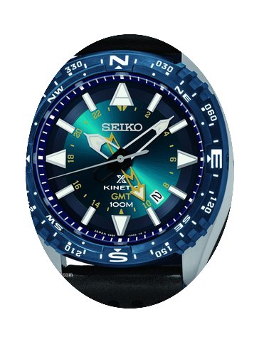 Seiko Herrenuhr Prospex Kinetic GMT, SUN...