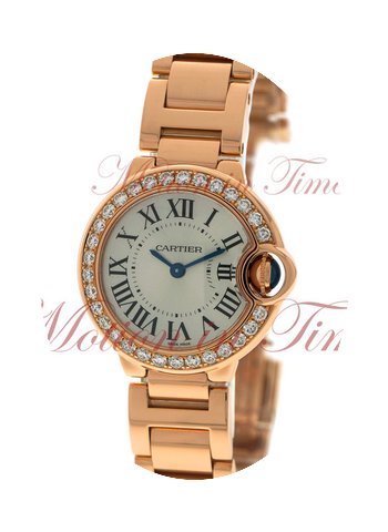 Cartier Ballon Bleu Small 28mm, Silver D...