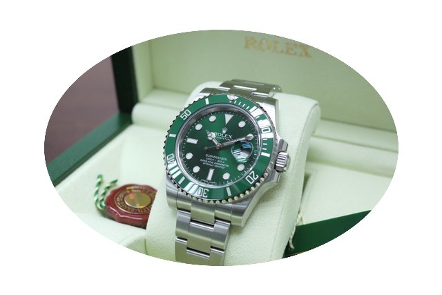 Rolex Submariner Green Bezel & Green...