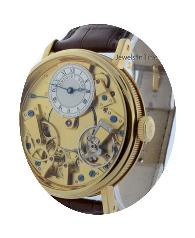 Breguet Tradition 18k Gold Skeleton Watc...