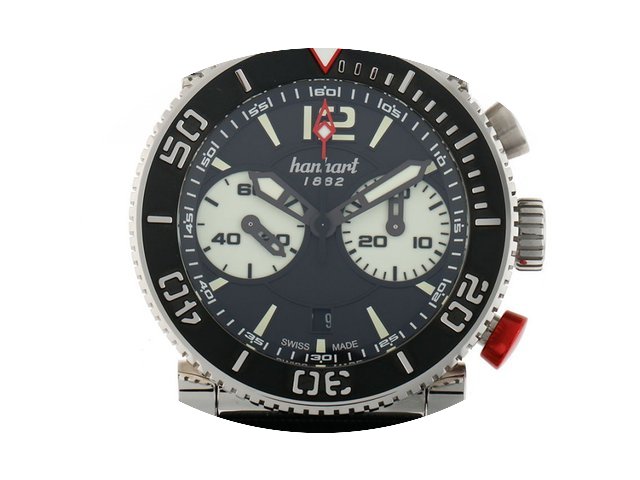 Hanhart Primus Diver Chronograph Stahl A...