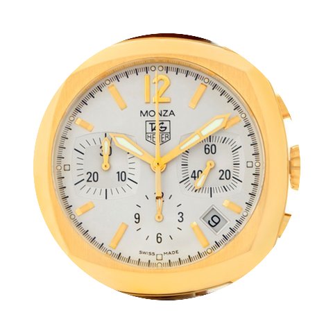 TAG Heuer Monza Chronograph 18k Yellow G...