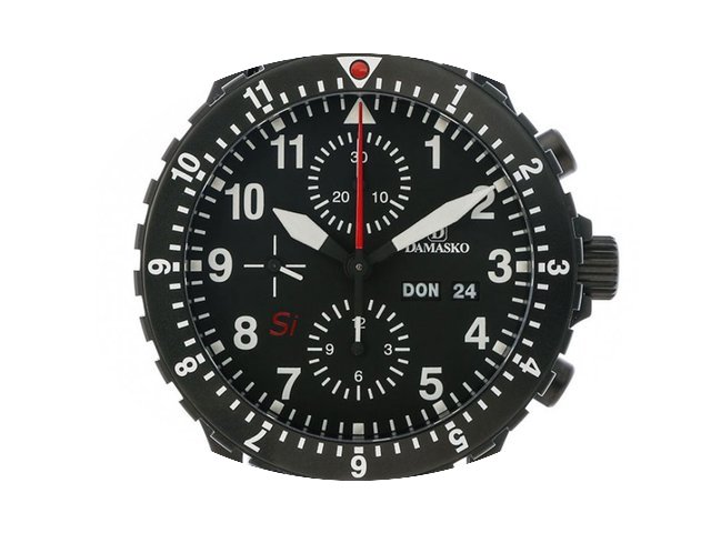 Damasko DC66 Si Black Chronograph Stahl ...