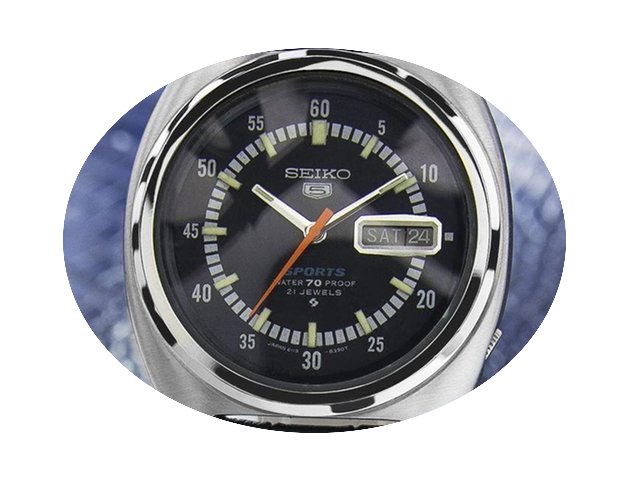 Seiko 5 Sports Mens Stainless Steel Auto...