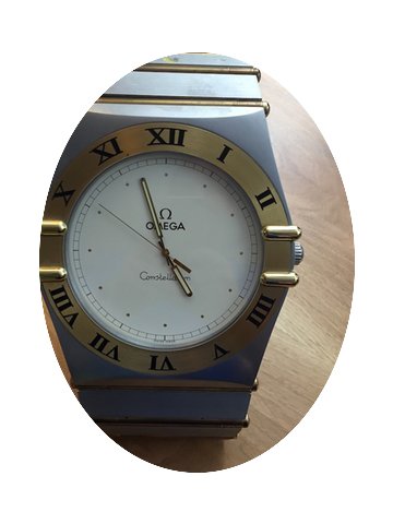 Omega CONSTELLATION Desk Clock HUGE HEAV...