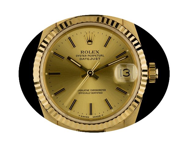 Rolex 18k Yellow Gold O/P Champagne Dial...
