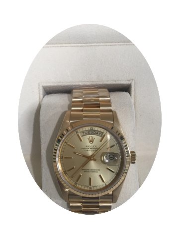 Rolex Day date 18k Yellow Gold...