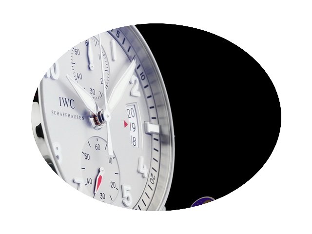 IWC Pilot Spitfire Ju-Air Silber-Zifferb...