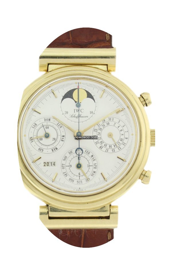 IWC Da Vinci Ewiger Kalender 18ct Gold C...