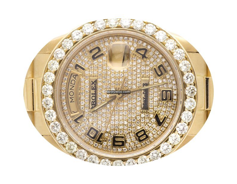 Rolex 18K Mens Yellow Gold Rolex Preside...