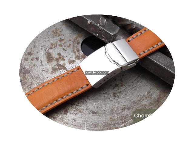 IWC 21mm Pull Up Leather Replacement Ban...