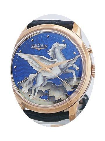 Vulcain 50s Presidents Cloisonne Pegasus...