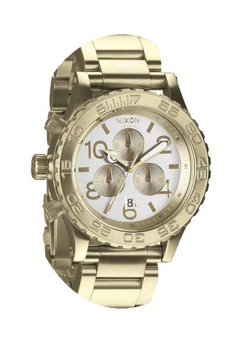 Nixon 42-20 Chrono A037-1219 Champagne G...