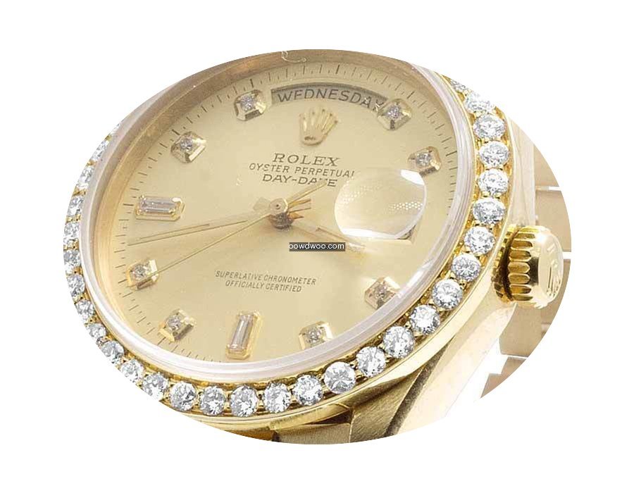 Rolex Mens Rolex 18K Yellow Gold Preside...