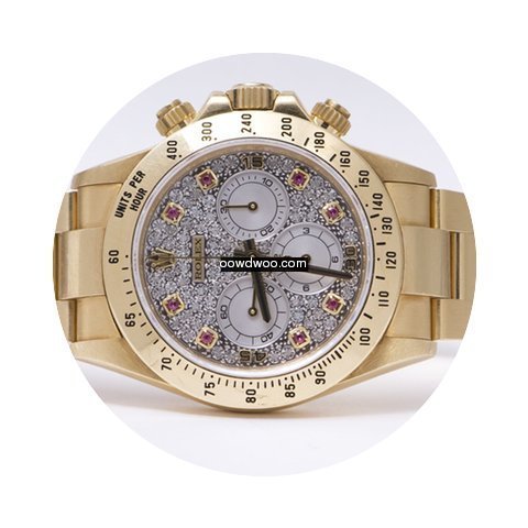 Rolex Daytona Zenith Diamonds & Rubies 1...