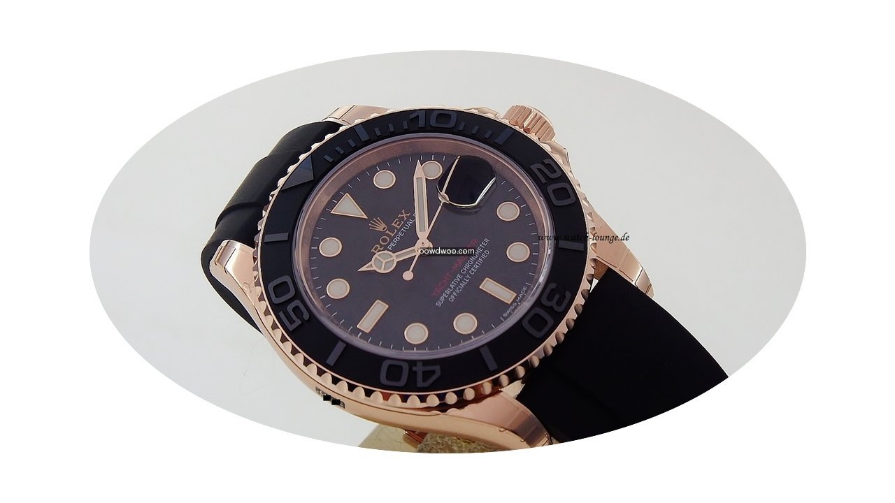 Rolex Yachtmaster new model everrose gol...