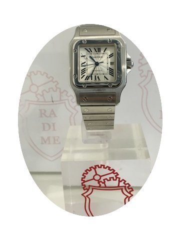 Cartier Santos Galbe' Medium Automatic 2...