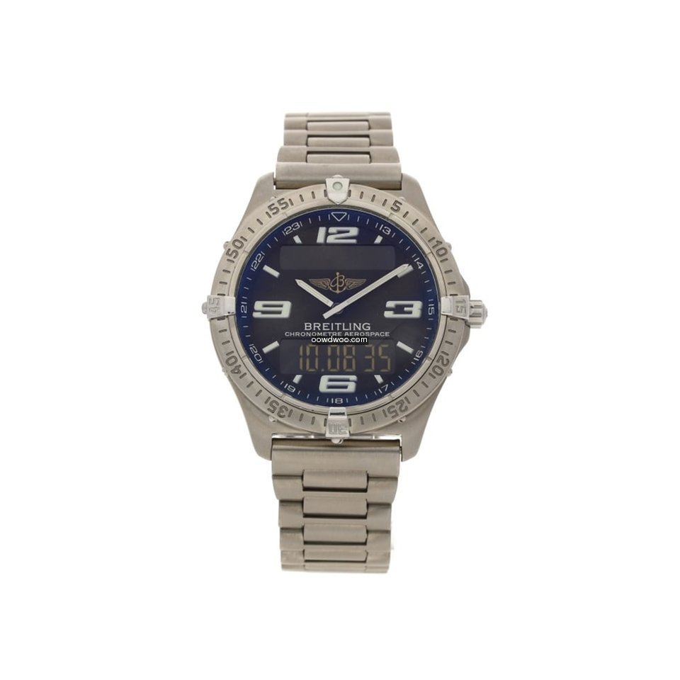 Breitling Aerospace E65362 - Black Dual ...