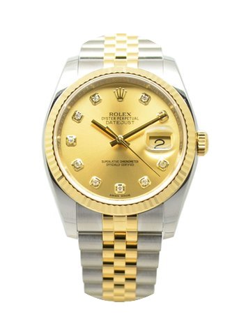 Rolex Datejust 18ct Gold/Steel Bracelet ...