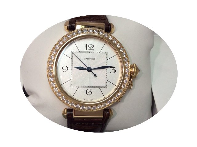 Cartier Ref. Wj120351 Pasha 42mm 18k Y/g...