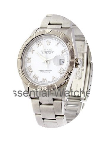 Rolex Used Mens Steel Datejust with Turn...