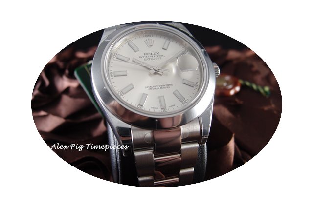 Rolex 116300 Datejust II Silver Dial Smo...