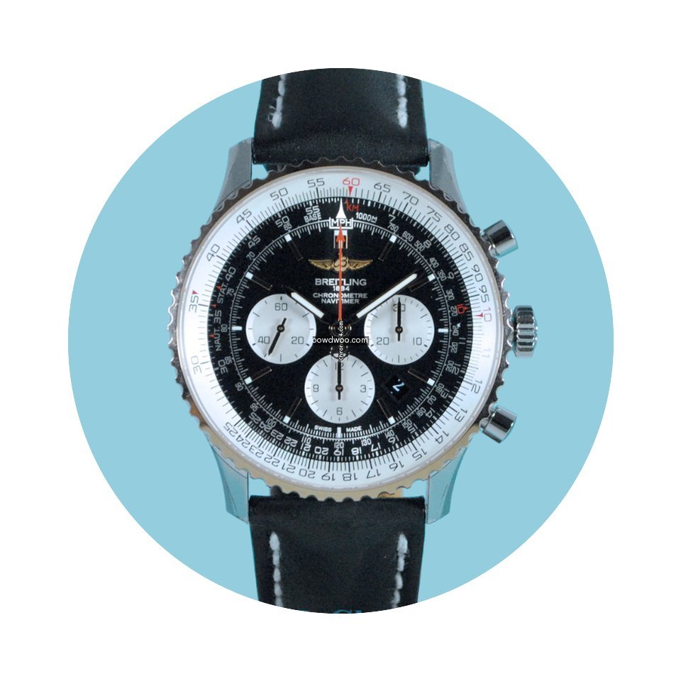Breitling NAVITIMER 01 46mm Stahl/Rotgol...