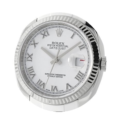 Rolex Datejust 36mm Steel & White Go...