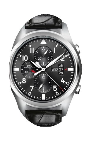 IWC PILOT'S WATCH DOUBLE CHRONOGRAPH...
